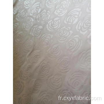 tissu de polyester en relief pour le drap de lit